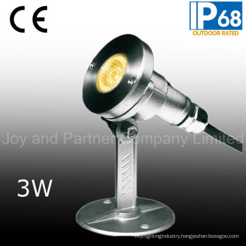 24VDC 3W LED Underwater Spot Light with Bracket (JP95312)